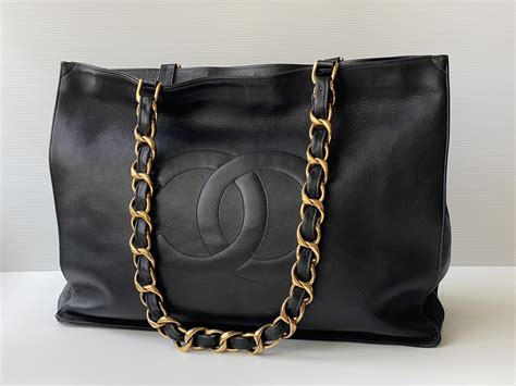 large chanel tote bag|vintage chanel tote bags.